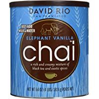 Los mejores  - Elephant Vanilla Chai David Rio - Foodservice 1816g